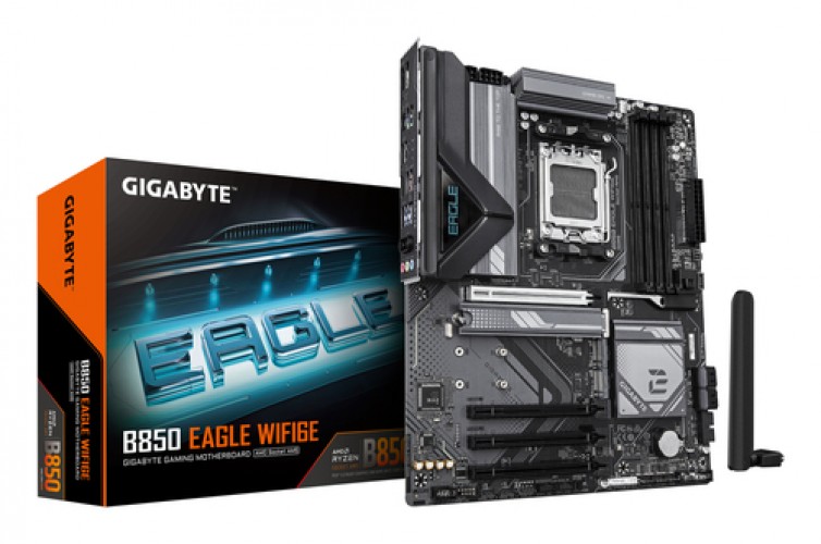 Tarjeta madre GIGABYTE B850 EAGLE WIFI6E Socket AM5, 4 DDR5-SDRAM, Wifi