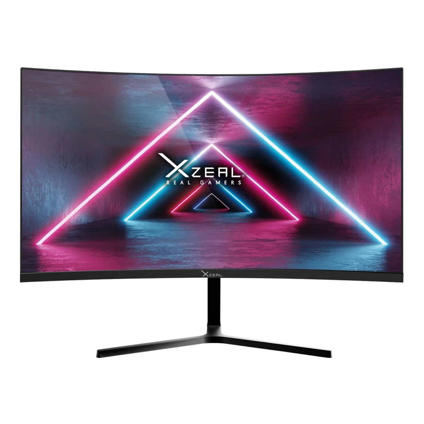 Monitor Gamer Curvo Xzeal 23.8", 1920x1080 Full Hd, 100hz, Hdmi/vga, Negro